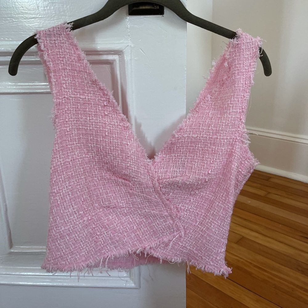 Pink Zara top